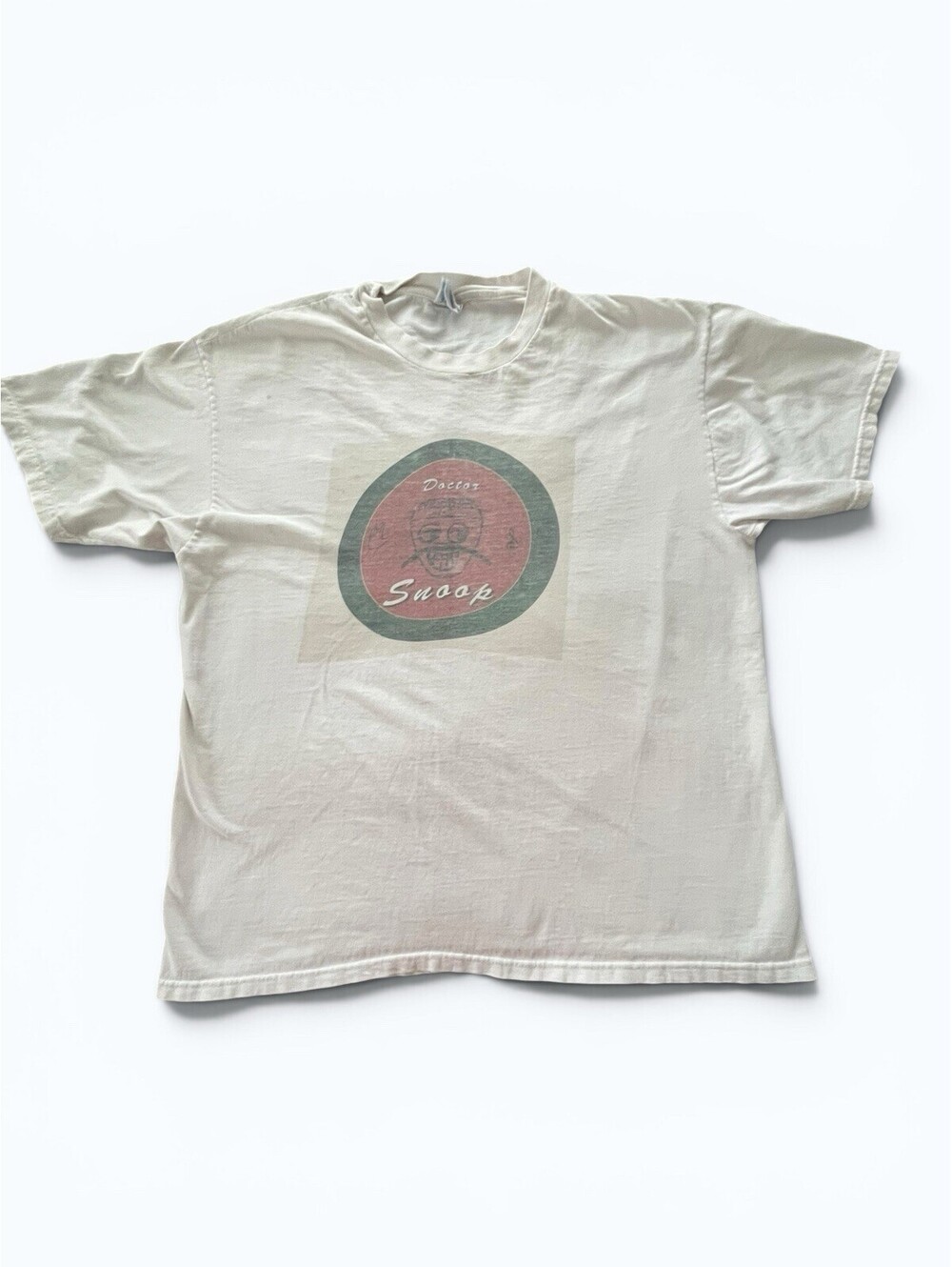 Vintage 90S Y2K Rare Dr. Snoop Faded Graphic Size XL Reggae Era Merch SNOOP DOG